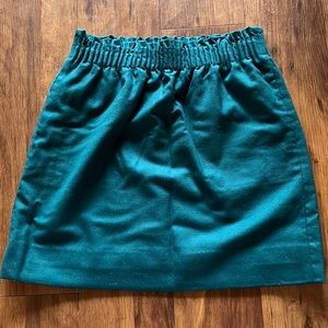 JCrew City Mini Wool Skirt